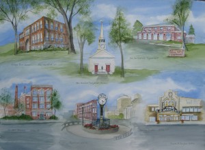 22x30 inch watercolor painting